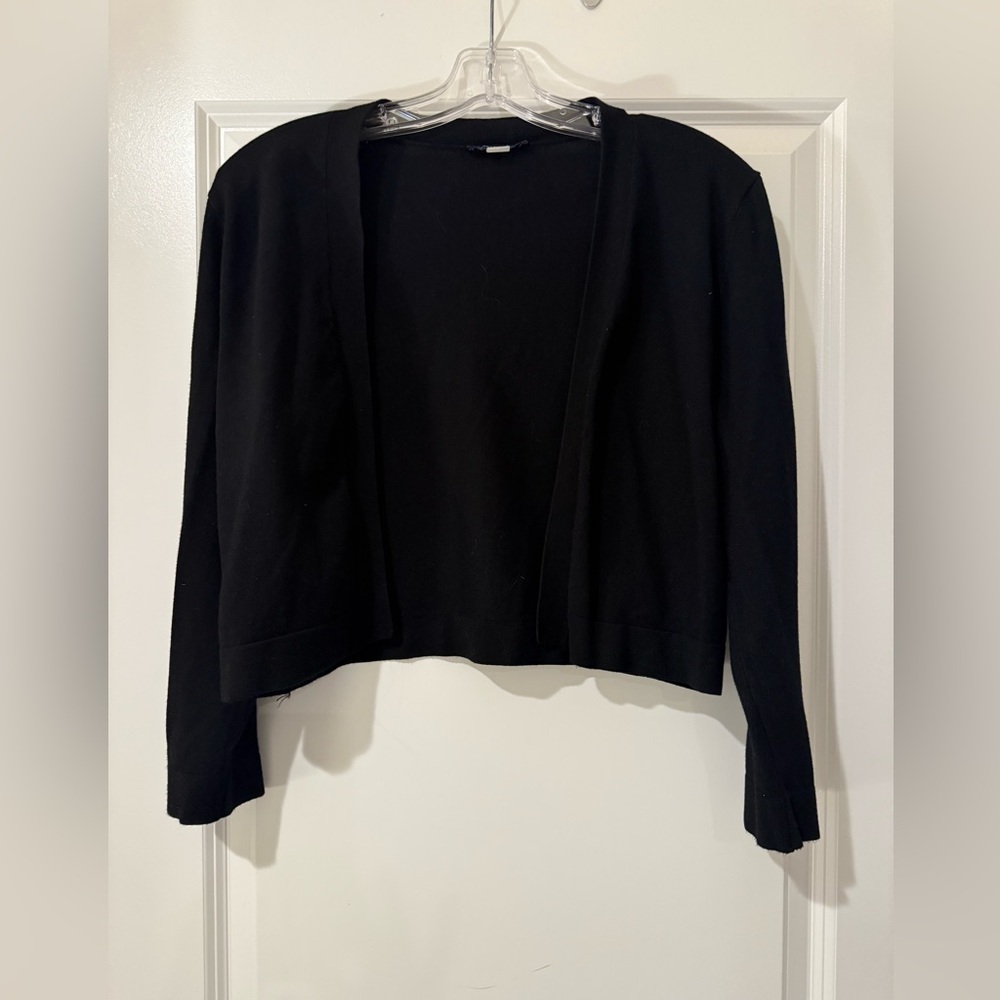 Tommy Hilfiger Navy Black Knit Cardigan